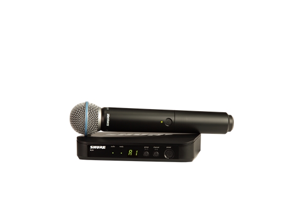 Shure - BLX24E-B58 Ricevitore + Trasmettitore gelato BETA58. (M17)