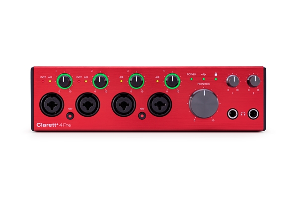 Focusrite - Clarett+ 4Pre