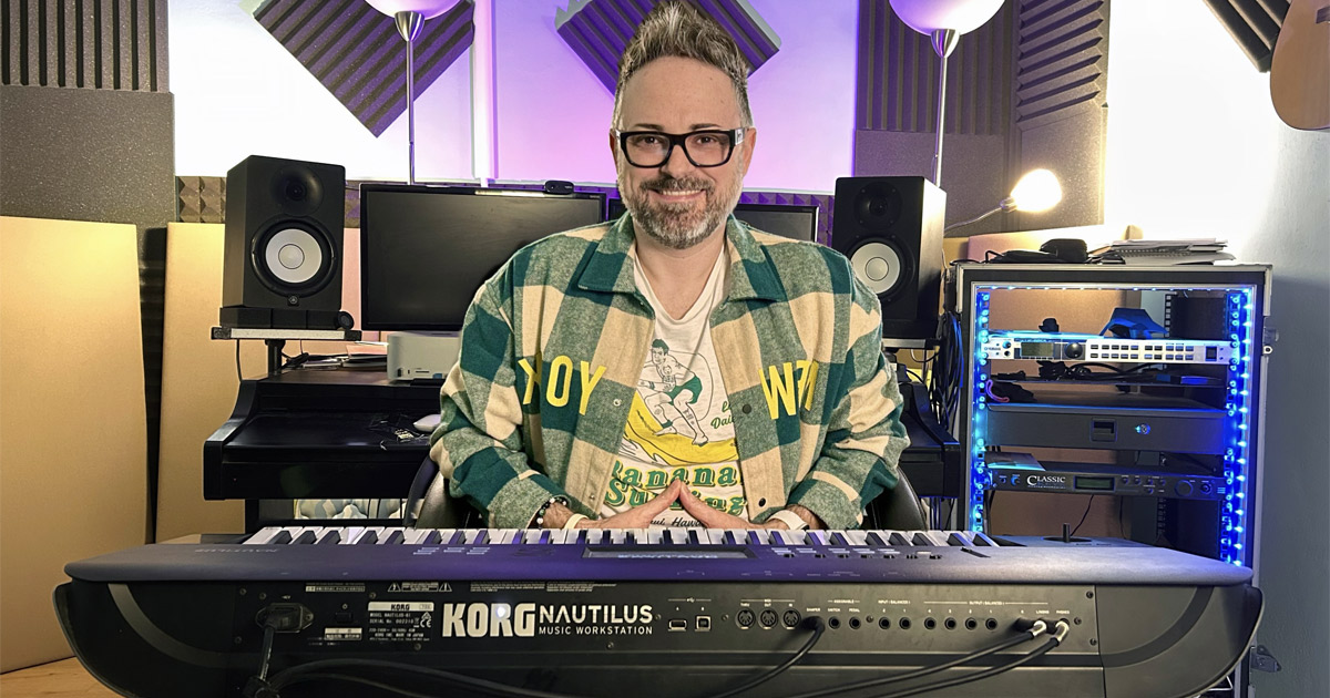 Stefano Vaccari musicista e tastierista emiliano