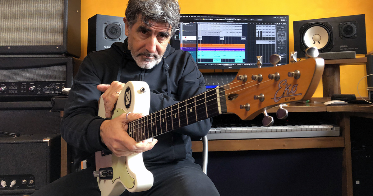 Valter Vincenti è un endorser per Eko Guitars