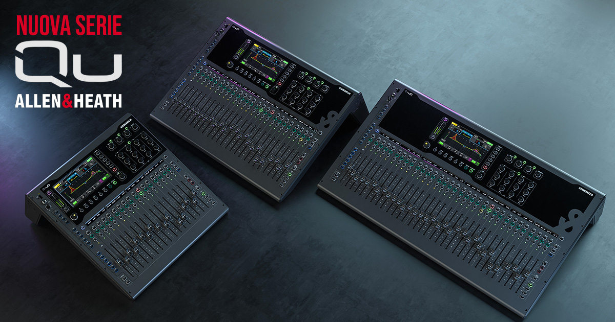 La nuova era dei mixer digitali Qu