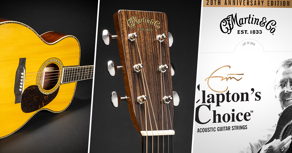 Martin & Co. festeggia il 30° anniversario di collaborazione con Eric Clapton