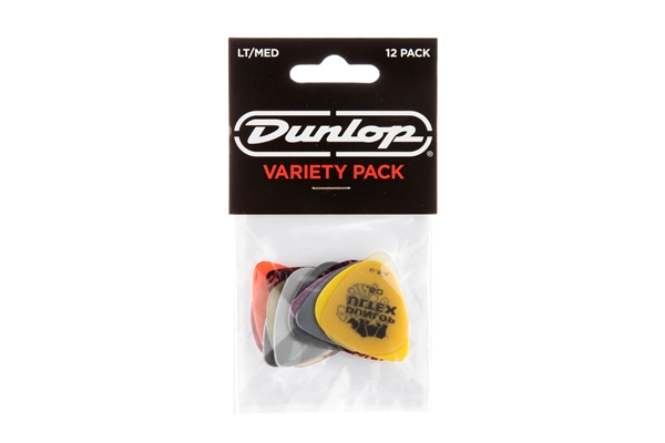 Dunlop - PVP101 LT/MED Variety pack (busta da 12 plettri)