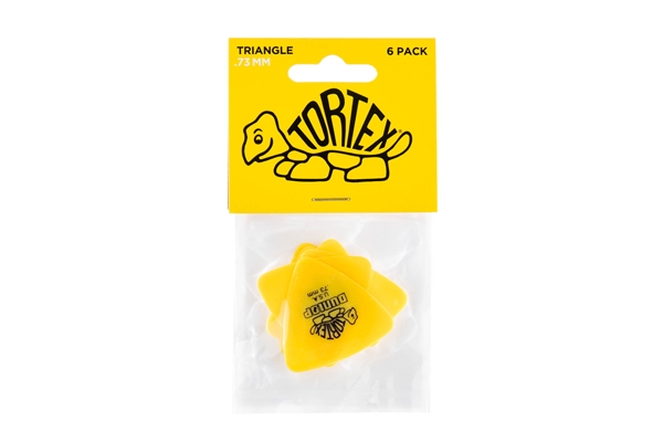 Dunlop - 431P Tortex Triangle Yellow .73
