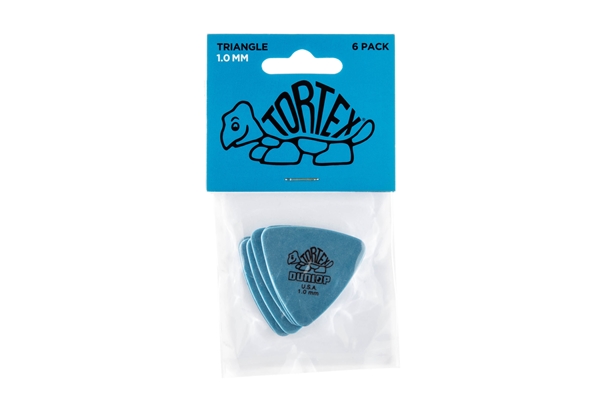 Dunlop - 431P Tortex Triangle Blue 1.0