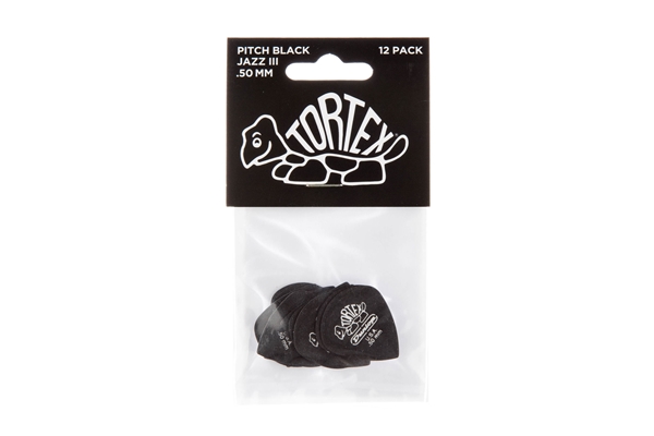 Dunlop - 482P Pitch Black Jazz III .50