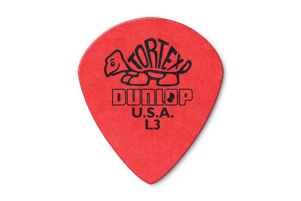 Dunlop - 472R Tortex Jazz Red L3