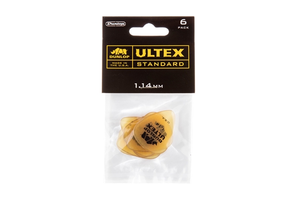 Dunlop - 421P1.14 Ultex Standard 1.14mm Player's Pack/6