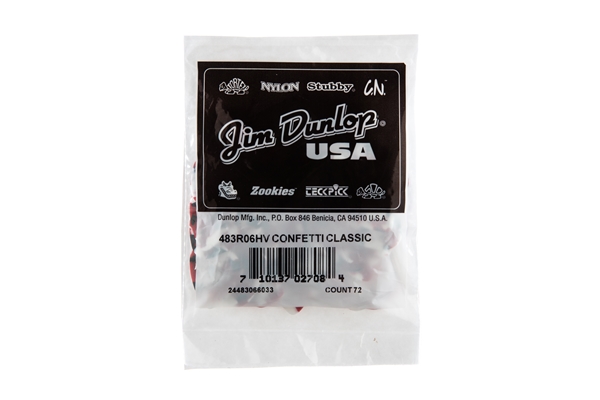 Dunlop - 483R#06 Confetti Classic - Heavy