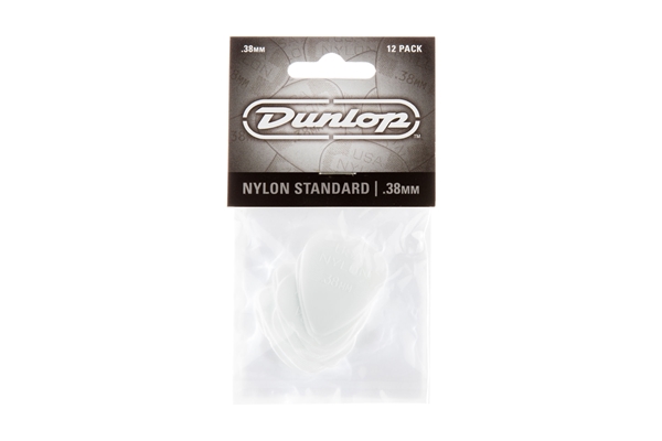 Dunlop - 44P.38 Nylon Standard White .38mm