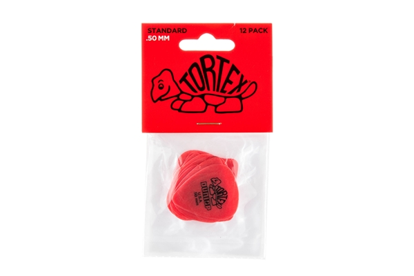 Dunlop - 418P Tortex Standard Red .50