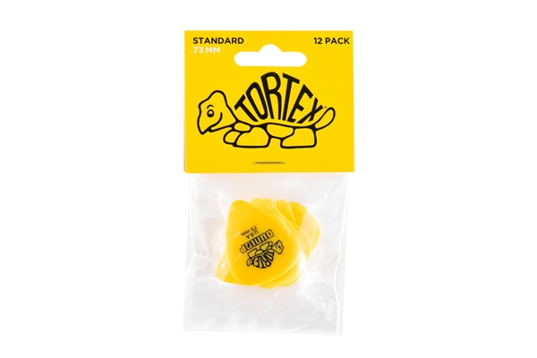 Dunlop - 418P Tortex Standard Yellow .73