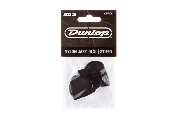 Dunlop - 47PXLS Nylon Jazz III XL, Black Stiffo