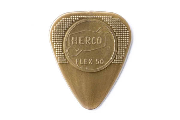 Dunlop - HE210 Herco Flat Medium, Gold