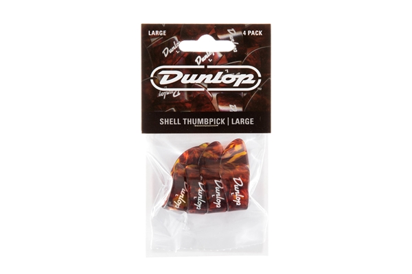 Dunlop - 9023P THUMB LARGE - PLAYER'S PACK 4 PLETTRI