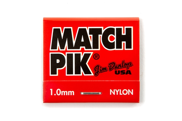 Dunlop - 448R1.0 Match Piks Nylon Black 1.00mm