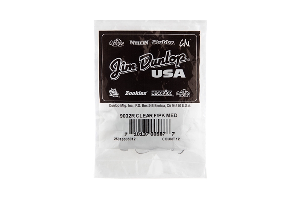 Dunlop - 9032R FINGER MEDIUM - BAG 12 PLETTRI