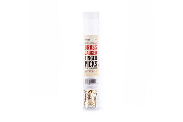 Dunlop - 37R BRASS FINGER .013 - TUBO 20 PLETTRI