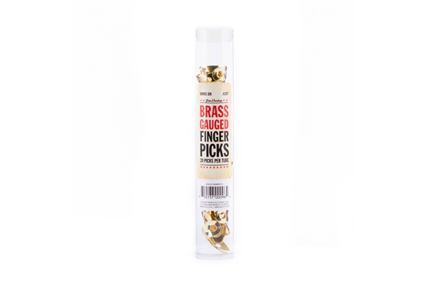 Dunlop - 37R BRASS FINGER .0225 - TUBO 20 PLETTRI
