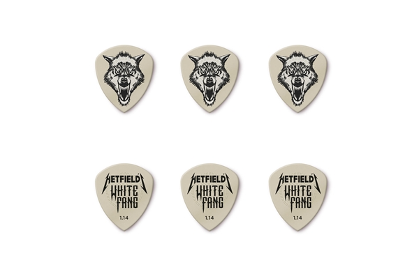 Dunlop - PH122T1.14 White Fang 1.14 mm Pick Tin