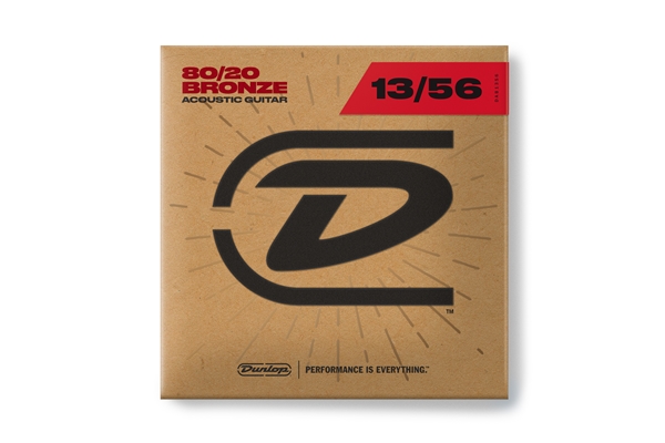 Dunlop - DAB1356 Acoustic 80/20 Bronze, Medium Set/6