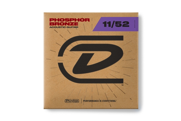 Dunlop - DAP1152 Acoustic Phosphor Bronze, Medium Light Set/6