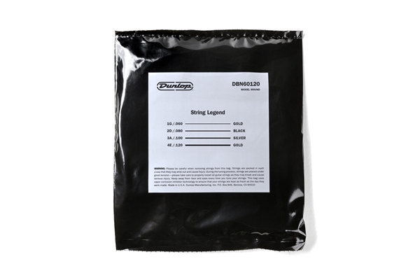 Dunlop - DBN60120 Nickel Wound, Extra Heavy Drop Set/4
