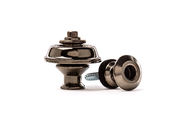 Dunlop - SLS1035BN Straplok Dual Design Black Nickel