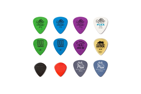 Dunlop - PVP113 Electric Variety Pack (busta da 12 plettri)