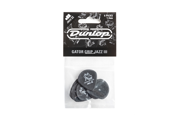 571P1.4 Gator Grip Jazz III 1.4mm Player Pack/6