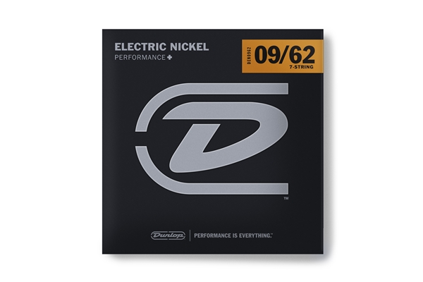 Dunlop - DEN0962 Nickel Plated Steel, Med-Extra Heavy, Set/7