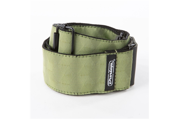 Dunlop - D6710 Tracolla Jacquard Hexagon Echo Olive
