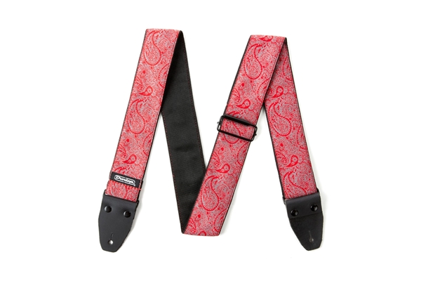 Dunlop - D6711 Tracolla Jacquard Paisley Red
