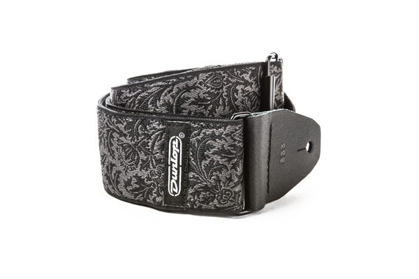 D6714 Tracolla Jacquard Black Thistle