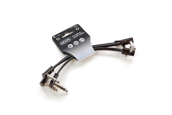 Mxr - 3PDCISTR06R Cavi Patch Ribbon TRS 15cm confezione da 3