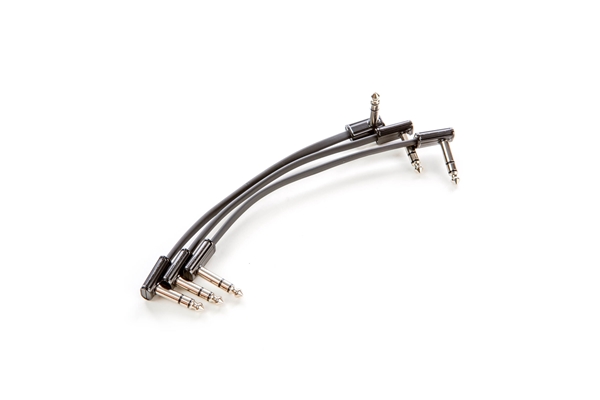 Mxr - 3PDCISTR06R Cavi Patch Ribbon TRS 15cm confezione da 3