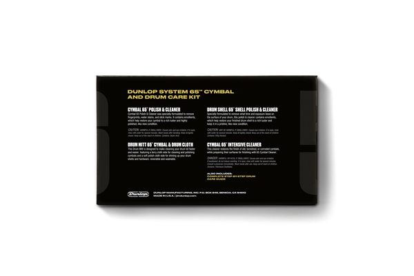 Dunlop - 6400 System 65 Cymbal & Drum Care Kit
