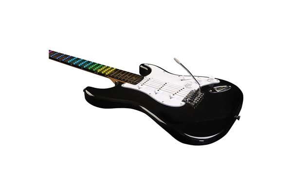 Eko Guitars - S-300 Black Visual Note