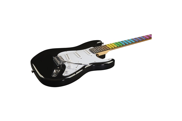 Eko Guitars - S-300 Black Visual Note