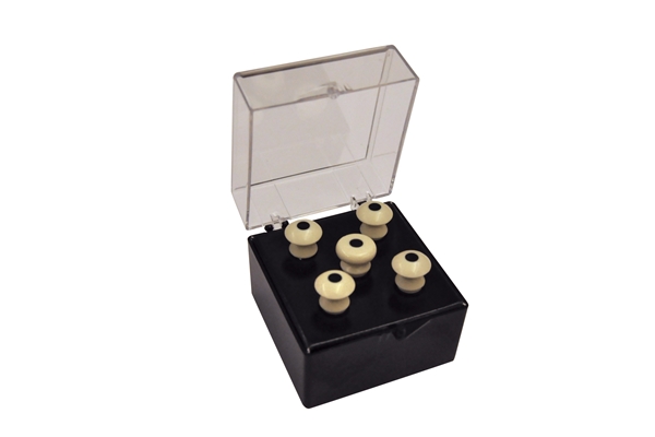 Martin & Co. - 18APPBI Set Pin, White, Inlay Black, Basso