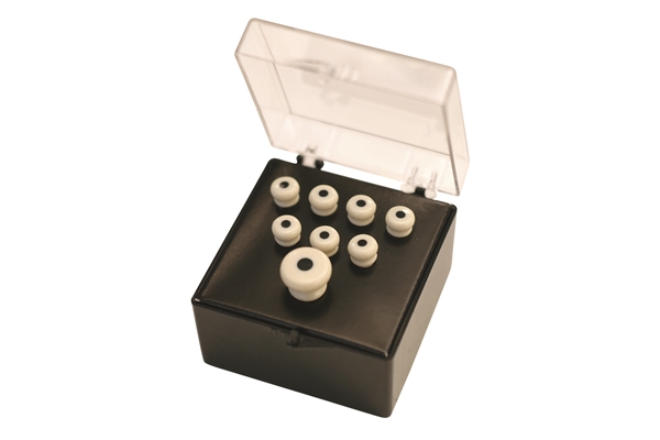 Martin & Co. - 18APP28 Set Pin White, Black Inlay