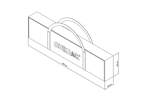 Quik Lok - CB/6-2 Borsa per Accessori