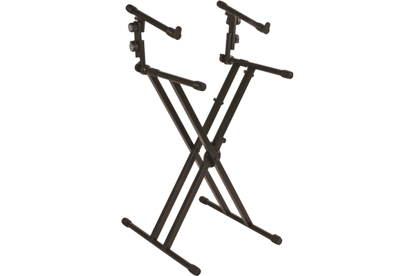 Quik Lok - QL/642 Supporto a X per 2 Tastiere