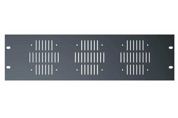 Quik Lok - RS/278 Pannello per ventilazione, 3 unità rack