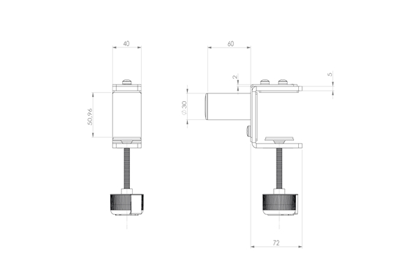 Quik Lok - CLAMP/001 Morsetto Adattatore Multifunzione