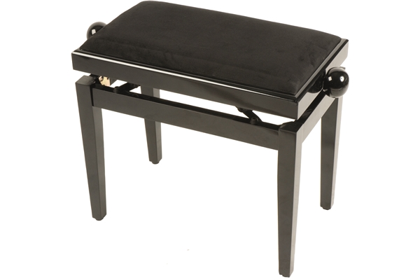 Quik Lok - PB/010 BK L Panca Nero Lucido per Pianoforte