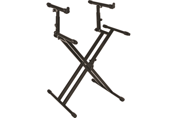 Quik Lok - QL/742 Supporto Professionale a X per 2 Tastiere