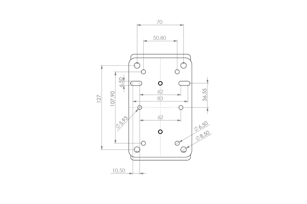 Quik Lok - QL/953 Coppia di supporti per casse