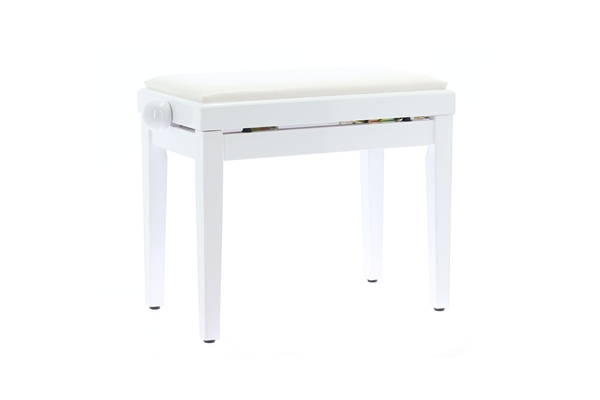 Quik Lok - PB/100 WH L Panca Bianco Lucido per Pianoforte