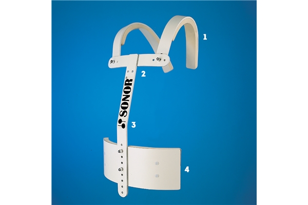 Sonor - Basic Carrier ZM 6000 per rullante e grancassa - Bianco